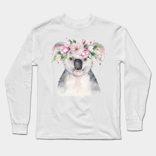 Cute Koala Long Sleeve T-Shirt